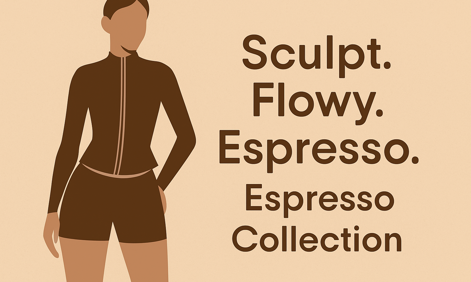 Discover Espresso Clothing by Kibra: Sleek, Sculpting, and Stylish Women's Activewear
