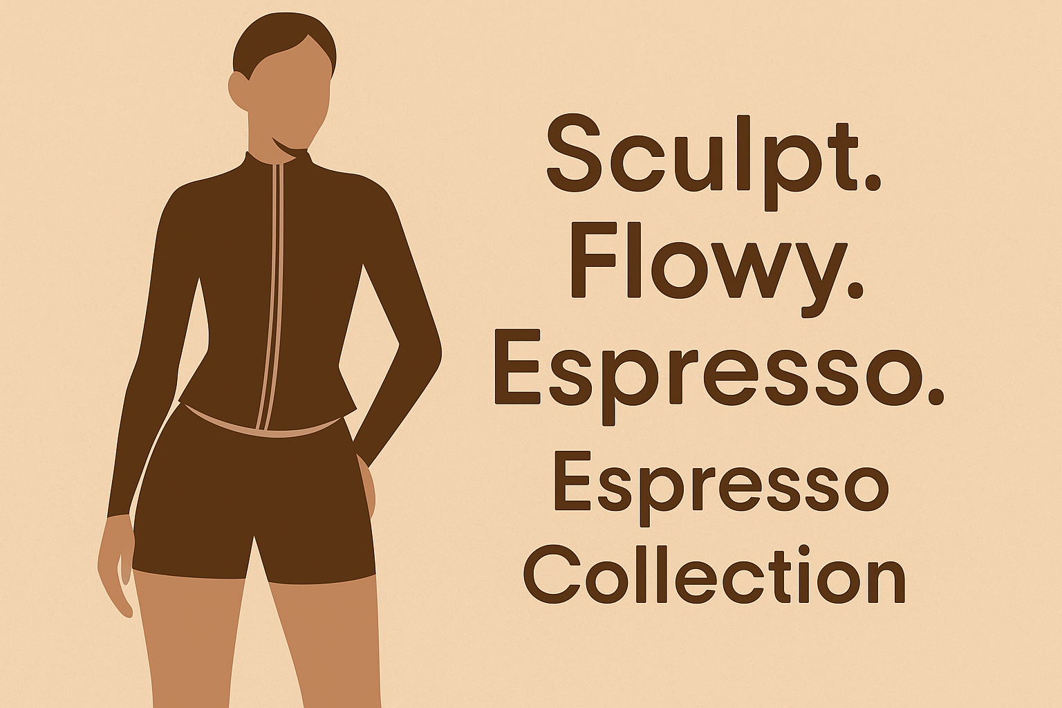 Discover Espresso Clothing by Kibra: Sleek, Sculpting, and Stylish Women's Activewear
