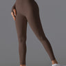 Seamless Solid High-Waist Peach Workout Leggings
