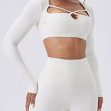 BareForm Square-Neck Long Sleeve