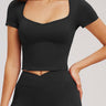 Second Skin Scoop-Neck Tee