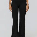 フレア＆ギャザーハイウエストパンツ