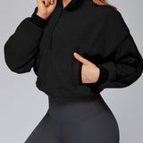 ハーフジップフリースジャケット