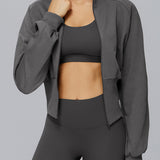 ThermaGuard Stand-Collar Zip Jacket