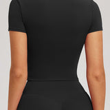 Second Skin Scoop-Neck Tee