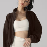 ハイネックフリースジャケット