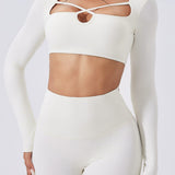 BareForm Square-Neck Long Sleeve