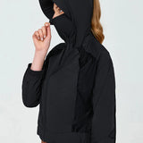 UVカットつば広通気性メッシュジャケット