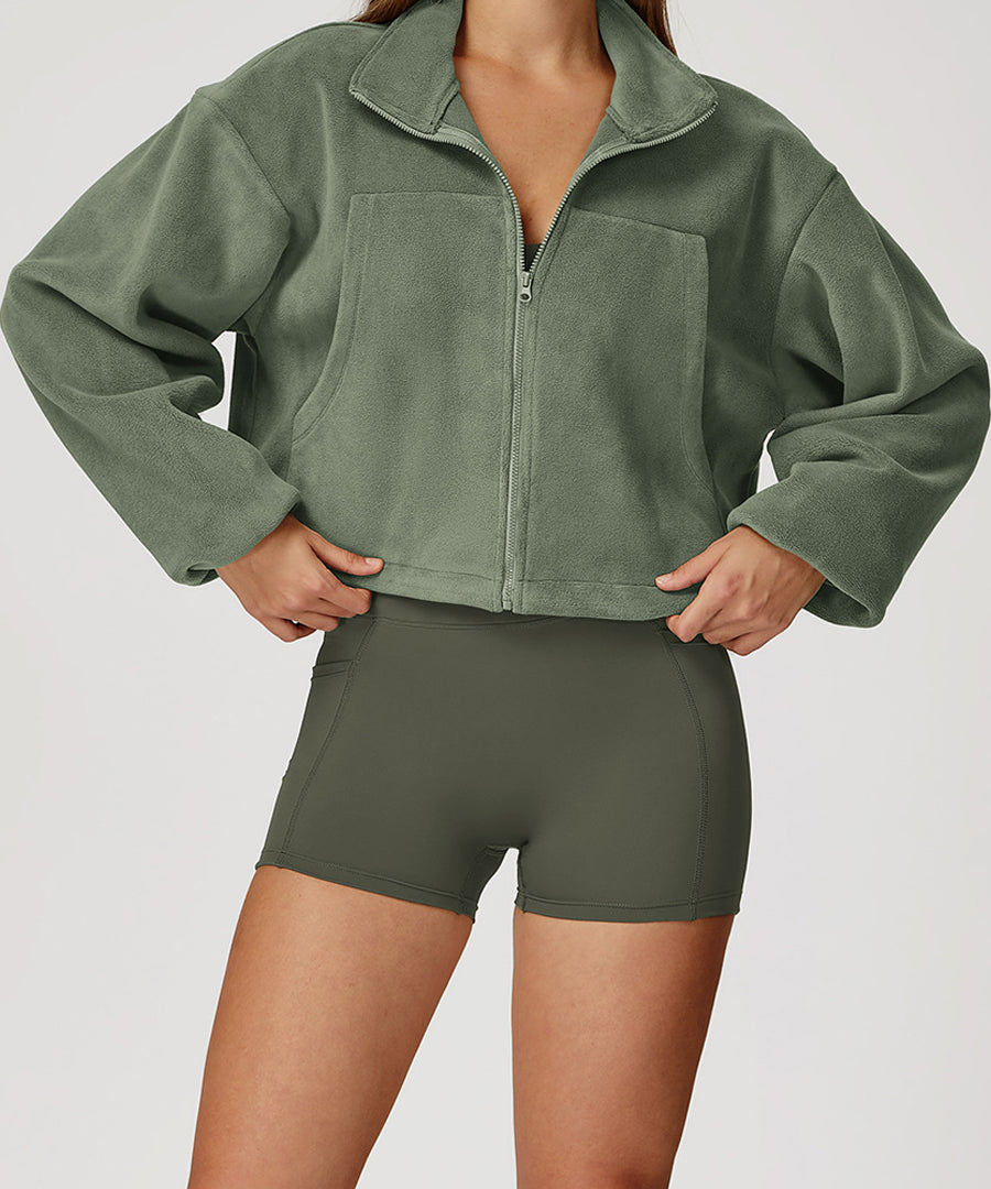 クラウドフリース ジップジャケット