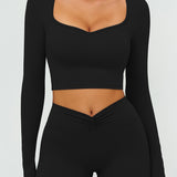 SoftBrush Long-Sleeve Performance Top