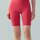 ライクラベアフィットハイウエストピーチバットバイクショーツ