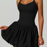 ハイウエスト速乾性パンツ