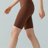 ライクラベアフィットハイウエストピーチバットバイクショーツ