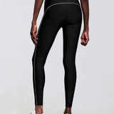 Contrast Waist Sculpt Leggings