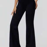 Pantaloni a zampa a coste a contrasto NakedFeel