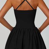 ハイウエスト速乾性パンツ