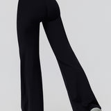 Pantaloni a zampa a coste a contrasto NakedFeel