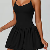 ハイウエスト速乾性パンツ