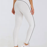 Contrast Waist Sculpt Leggings