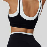 NakedFeel Dual-Layer Ribbed Bra