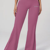 Contrast Flow Wide-Leg Pant