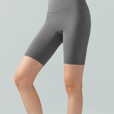 ライクラベアフィットハイウエストピーチバットバイクショーツ