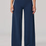 Cloud Contrast Wide-Leg Pant