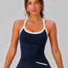 Contour Color Block Top