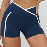 BareSculpt Cross-Waist Shorts