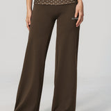 Cocoa Dot Foldover Pants