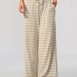 Alpine Stripe Wide-Leg Pant