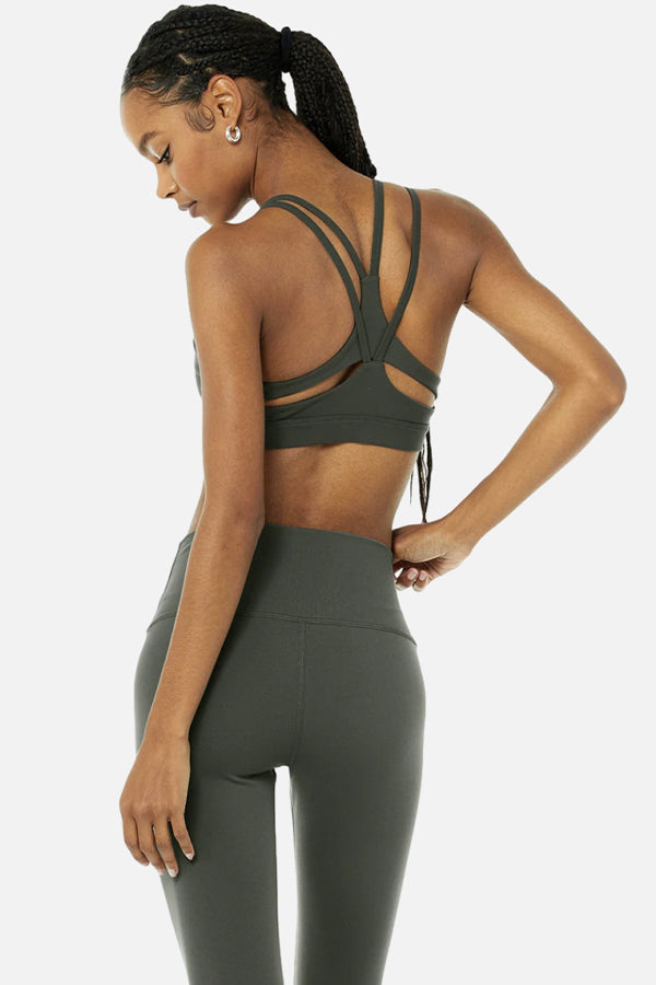 Ribbed Airlift Enchanted Sports Bra
