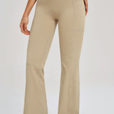 FlowLift Cross-Waist Flare Pants