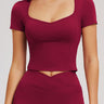 Second Skin Scoop-Neck Tee