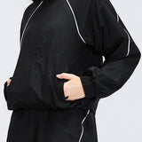 WindFlow Cropped Track Jacket