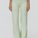 Pantaloni a zampa a coste a contrasto NakedFeel