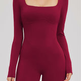 Second Skin Open-Back Bodysuit