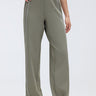 Soft Drape Straight-Leg Pant