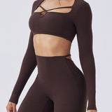 BareForm Square-Neck Long Sleeve