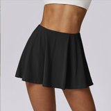 UVカット ゆったり テニススカート