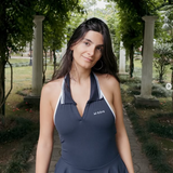 Sleeveless Polo Tennis Dress