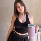 Gonna sportiva in pizzo trasparente