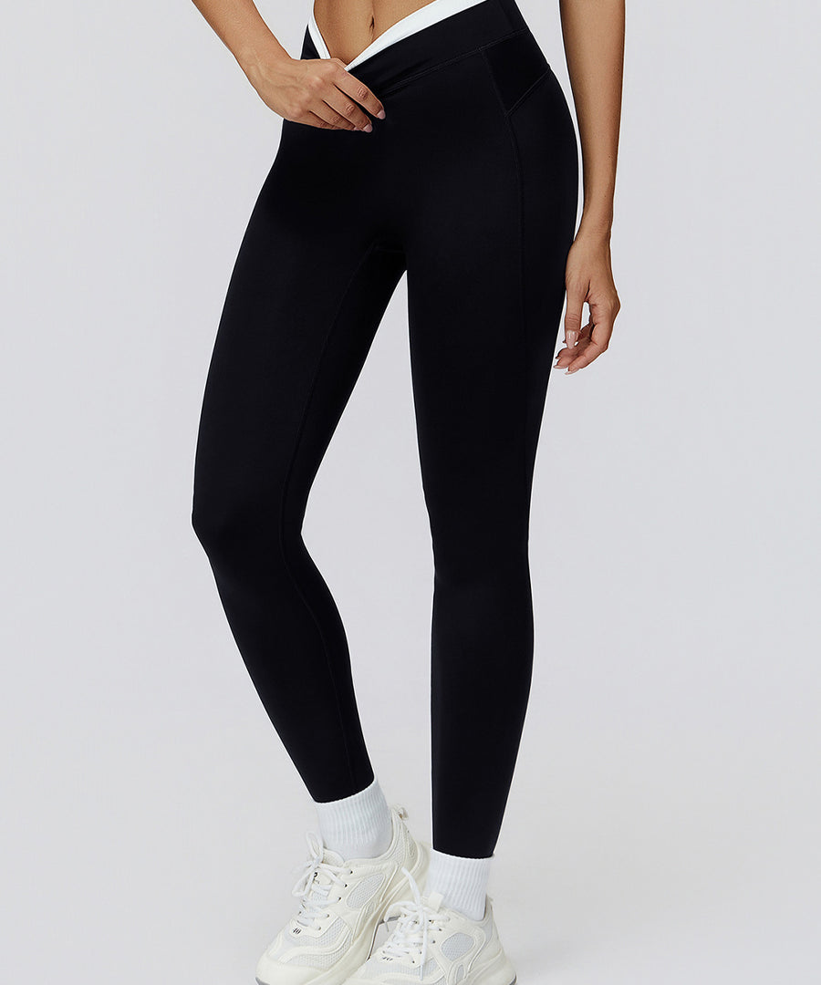 Leggings a coste a contrasto NakedFeel