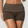 Cocoa Dot Sculpt Short