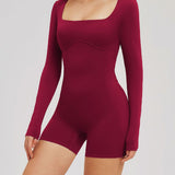 Second Skin Open-Back Bodysuit