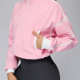 ハーフジップフリースジャケット