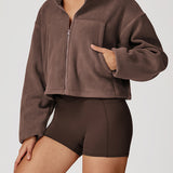 クラウドフリース ジップジャケット