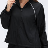 WindFlow Cropped Track Jacket