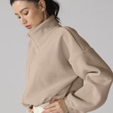 ハイネックフリースジャケット