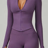 Earthbound Girl Zip-Up Yoga Jacket